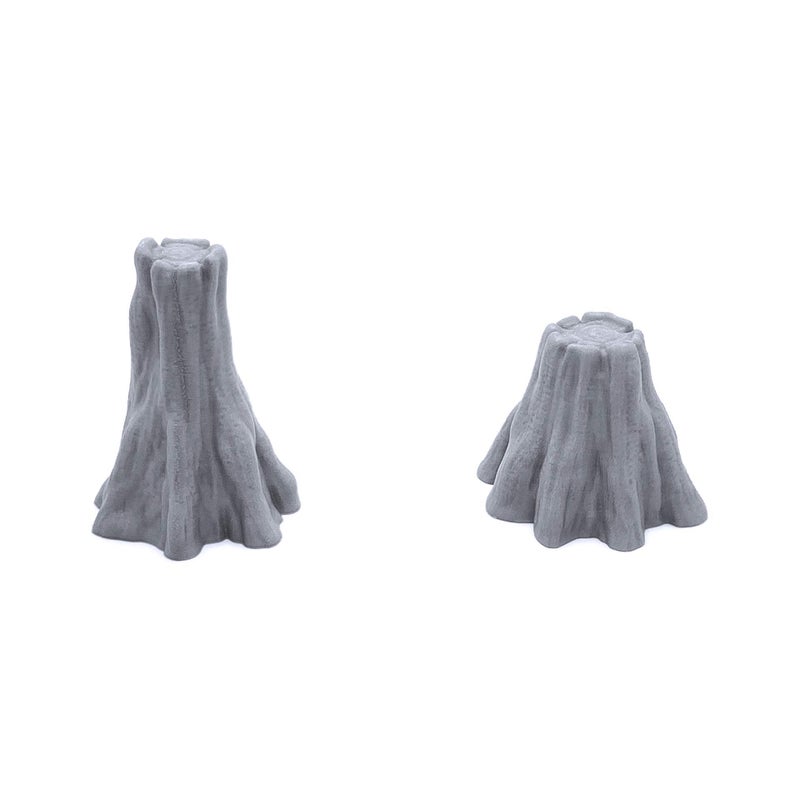 EnderToys Swamp Tree Trunks & Logs  3D Printed Tabletop RPG Scenery and Wargame Terrain for 28mm Miniatures - Image 4